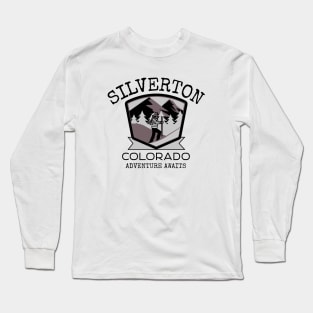 Silverton, Colorado Skiing Long Sleeve T-Shirt